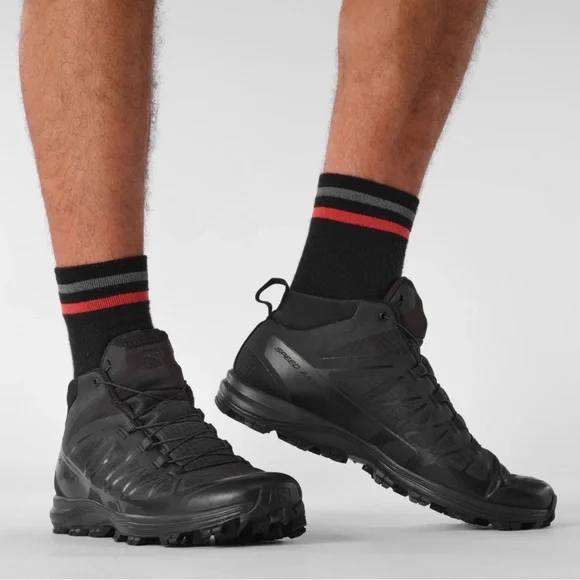 Salomon Speed Assault 2 Black Unisex Tactical Boots Men’s Size 10 - Picture 1 of 12